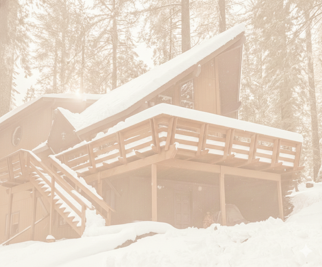 A-Frame Chalet in the Mountains
